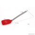 iNeibo Kitchen Silicone Slotted Turner Spatula - With Strong Silicone Covering Head And Stay-cool Stainless Steel Handle - B00VWYPEVI
